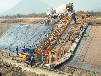 Concrete Slope  & Bed  Paver